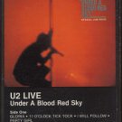 U2--UNDER A BLOOD RED SKY Cassette Tape