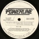 VARIOUS ARTISTS--POWERLINE #8/#9 -82 Vinyl LP