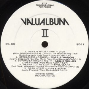 VARIOUS ARTISTS--VALUALBUM II Vinyl LP