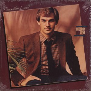 GREGORY WAYNE--BOUNDLESS LOVE! Vinyl LP