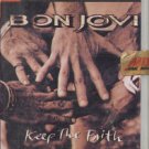 BON JOVI--KEEP THE FAITH Cassette Tape (INDIA With Bonus Track)