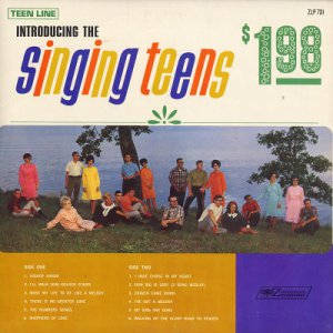 THE SINGING TEENS--INTRODUCING THE SINGING TEENS Vinyl LP