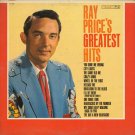 RAY PRICE--GREATEST HITS Vinyl LP
