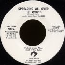 WENDELL BURTON--"SPREADING ALL OVER THE WORLD" (3:52) (Stereo/Stereo) 45 RPM 7" Vinyl