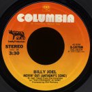 BILLY JOEL--"MOVIN' OUT (ANTHONY'S SONG)" (3:30)/"EVERYBODY HAS A DREAM" (4:35) 45 RPM 7" Vinyl