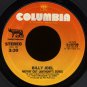 BILLY JOEL--"MOVIN' OUT (ANTHONY'S SONG)" (3:30)/"EVERYBODY HAS A DREAM" (4:35) 45 RPM 7" Vinyl