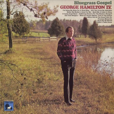 GEORGE HAMILTON IV--BLUEGRASS GOSPEL Vinyl LP (Canadian Pressing)