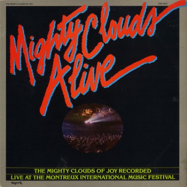 MIGHTY CLOUDS OF JOY--MIGHTY CLOUDS ALIVE Vinyl LP