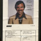 DAVE BOYER--THIS IS WHY I SING 8-Track Tape Cartridge