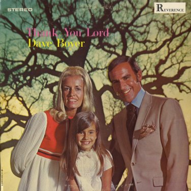 DAVE BOYER--THANK YOU LORD Vinyl LP