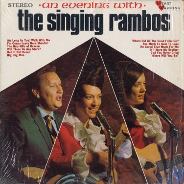THE SINGING RAMBOS--AN EVENING WITH THE SINGING RAMBOS Vinyl LP