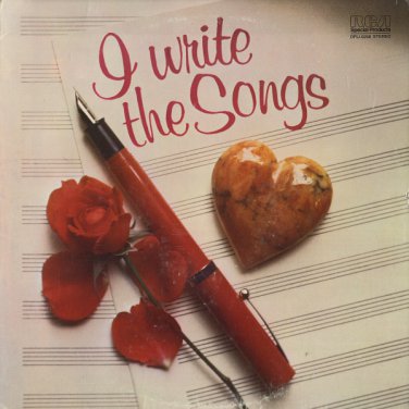 VARIOUS--I WRITE THE SONGS Vinyl LP (Living Strings, Lena Horne, Roger Whittaker)