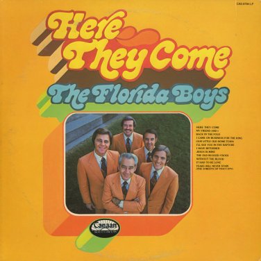 THE FLORIDA BOYS QUARTET--HERE THEY COME 1975 Vinyl LP