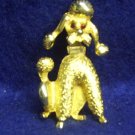 BEAUTIFUL POODLE PIN BY PELL