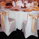 chair cover with sash