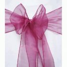 organza chair sash