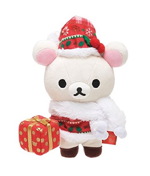 christmas rilakkuma plush