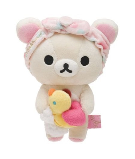 rilakkuma bath time plush