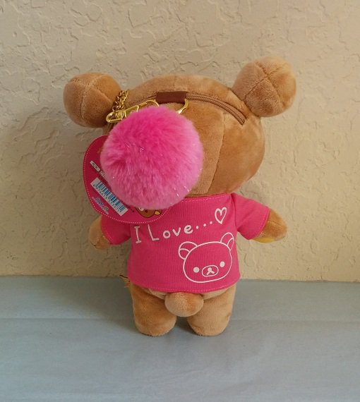 rilakkuma pink plush