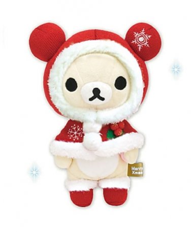 rilakkuma christmas plush