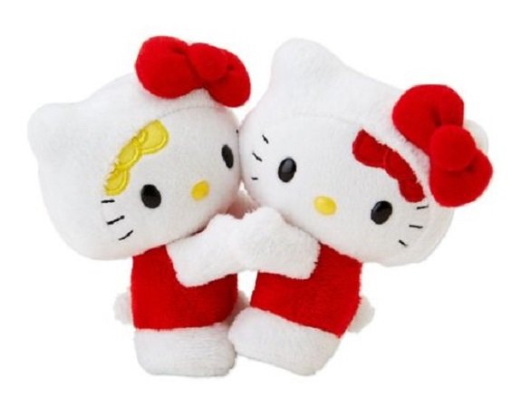 hello kitty 40th anniversary plush