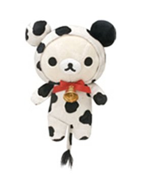 rilakkuma cow plush