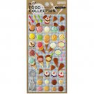 P-Work Food Collection Sponge Sticker - Ice Cream P-Work Food Collection Sponge Sticker - Ice Cream