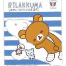 San-X Rilakkuma Stripes Everyday Series Mouse Pad - Rilakkuma & Polar Bear