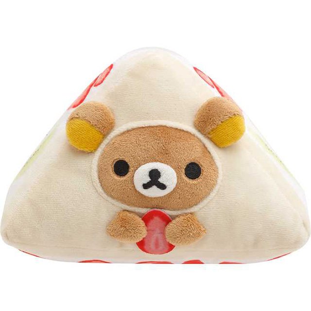SanX Rilakkuma Retro Sweets Series Plush Fruit Sandwich