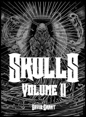 SKULLS Volume 2 tattoo flash book Horiyoshi skull