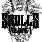 SKULLS Volume 1 tattoo flash book Horiyoshi skull