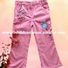 100% NEW Girls Corduroy Pants With Embroidered - SUN-O Children's Wear