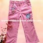 100% NEW Girls Corduroy Pants With Embroidered - SUN-O Children's Wear