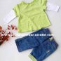 100% NEW Girls Top Set ( Double Sleeve Top and Jean) - next Children's Wear