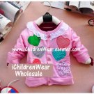 100% NEW Girls Light Pink Sweater - Wholesale Children's Wear