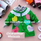 100% NEW Girls Green Sweater - Wholesale Children's Wear