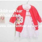 100% NEW Girls Sweater Orange Red - Wholesale Children's Wear