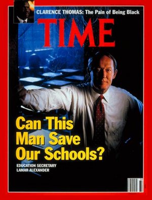 Time Magazine - September 16, 1991 - Can This Man Save Our Schools (Lamar Alexander)
