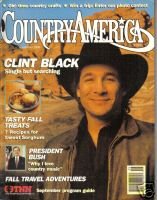 Country America Magazine - September 1990 - Clint Black