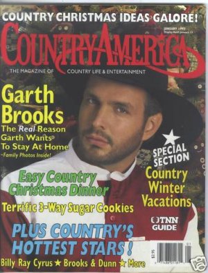 Country America Magazine - January 1993 - Garth Brooks