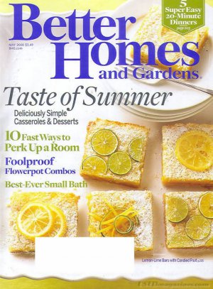 Better Homes & Gardens Magazine - May 2008