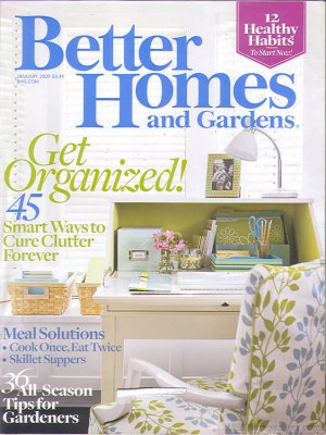 Better Homes & Gardens Magazine - January 2009