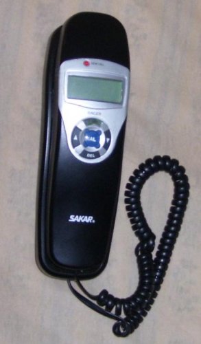 Sakar Black Corded Caller ID Telephone
