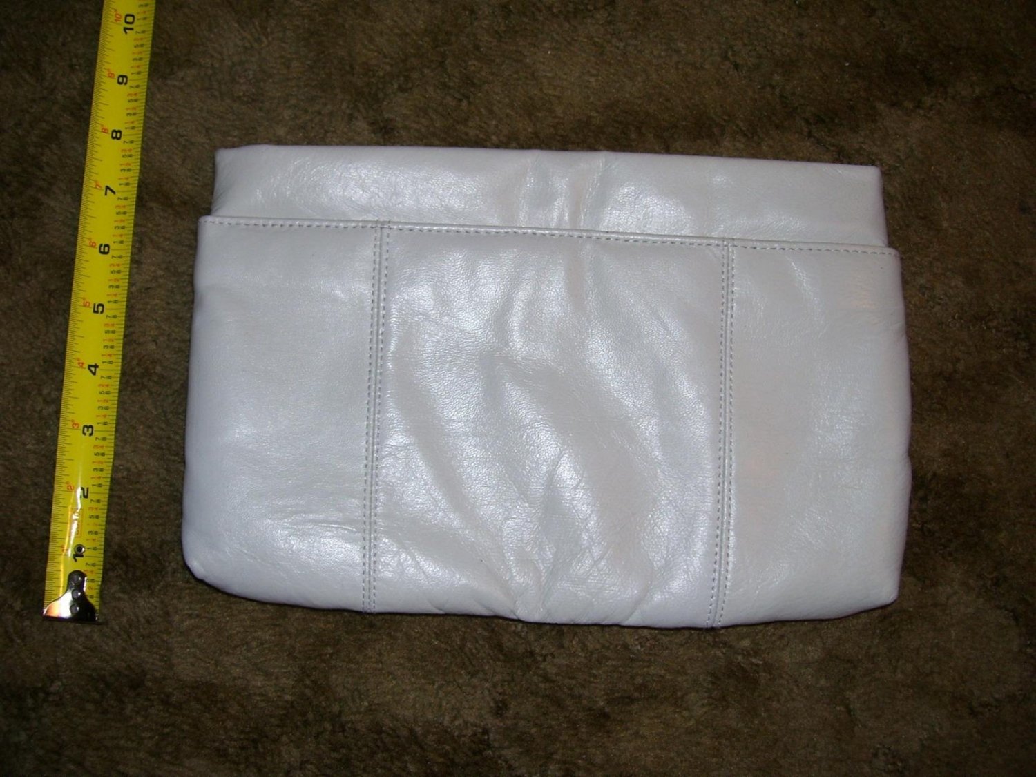 Vintage Beige Cluch Handbag