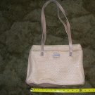 Vintage Beige Handbag / Shoulder bag