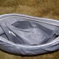 Vintage Grey Clutch Handbag