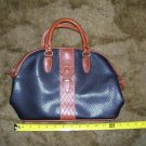Black & Brown Dolce Vita Leather Handbag