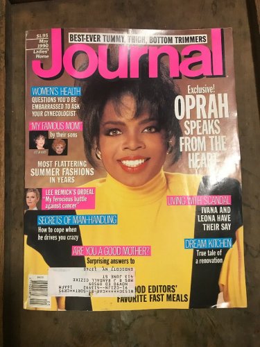 Ladies Home Journal Magazine - May 1990 - Oprah