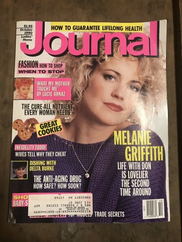 Ladies Home Journal Magazine - October 1990 - Melanie Griffith