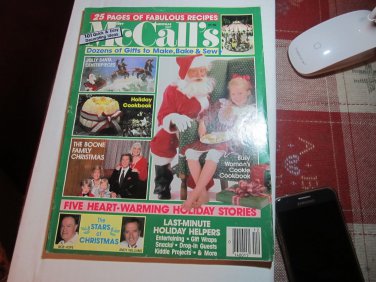 McCalls Magazine - December 1987 - Christmas Issue
